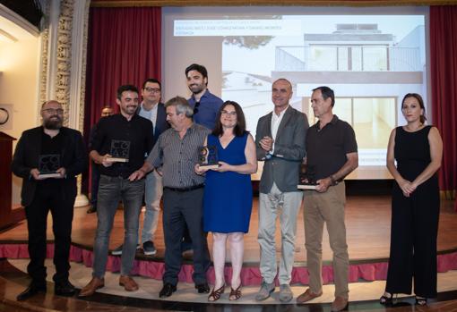 Un grupo de premiados en esta edición