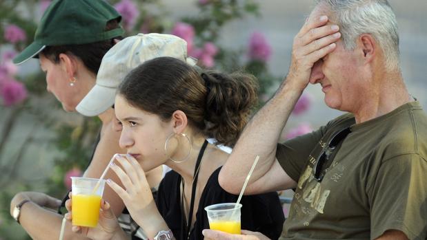 La ola de calor se hace notar en Sevilla