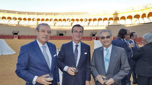 Juan Miguel Mejías, Marcelo Maestre y José Luis López