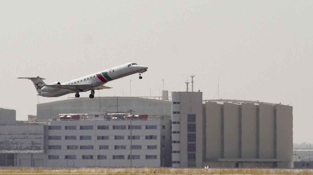 Instalaciones del aeropuerto de Sevilla