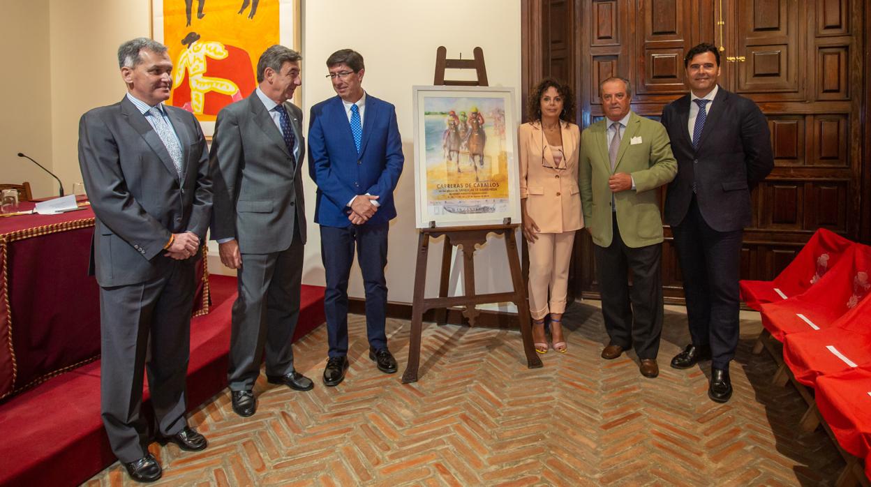 Presentación del cartel de las Carreras de Sanlúcar 2019 en la Real Maestranza de Sevilla