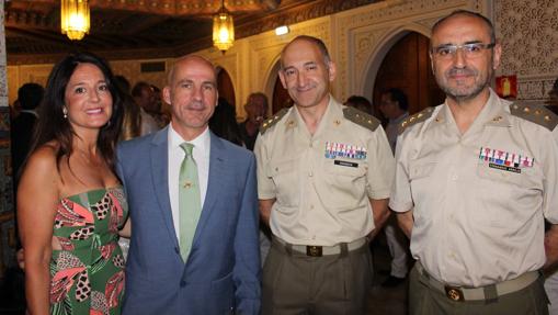 María Rosa Sánchez Casablanca, Agustín Checa, Javier Miragaya y Juan José Fernández Arrojo