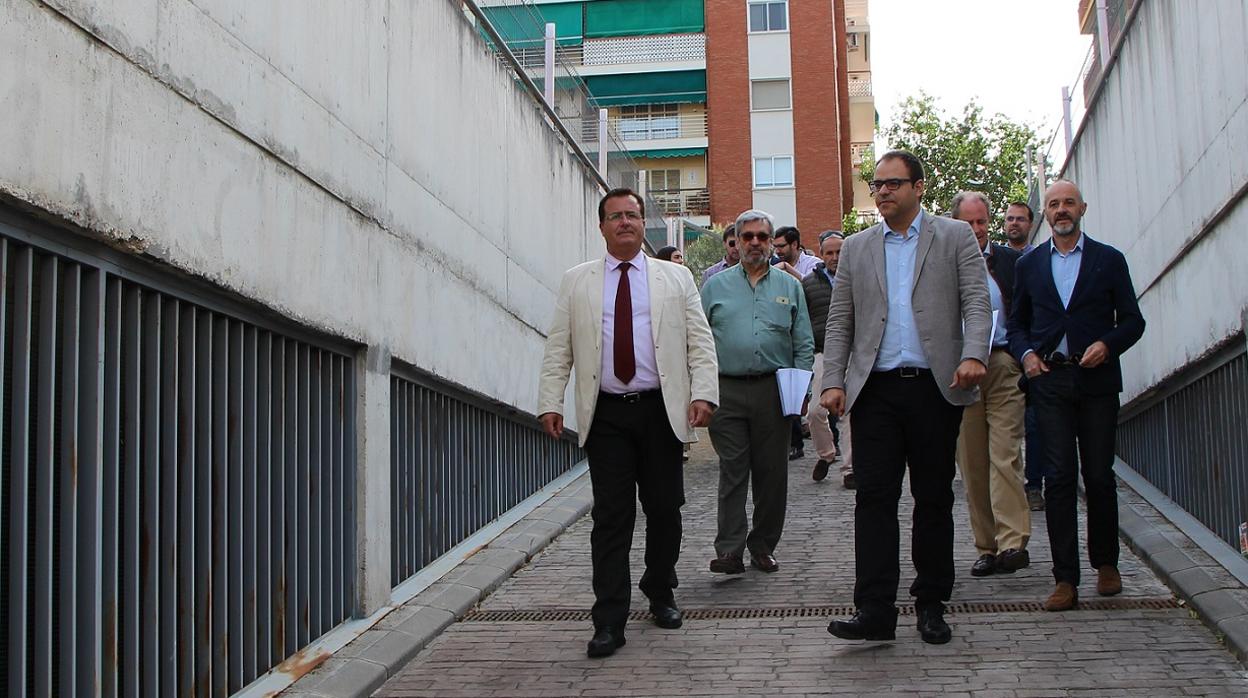 El delegado de Gobernación y Fiestas Mayores, Juan Carlos Cabrera, visitó las instalaciones