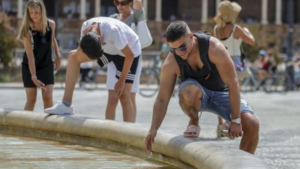 El puente de agosto trae a Sevilla más calor