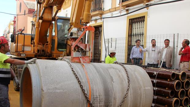 Las obras de la calle San Vicente acabarán en diciembre