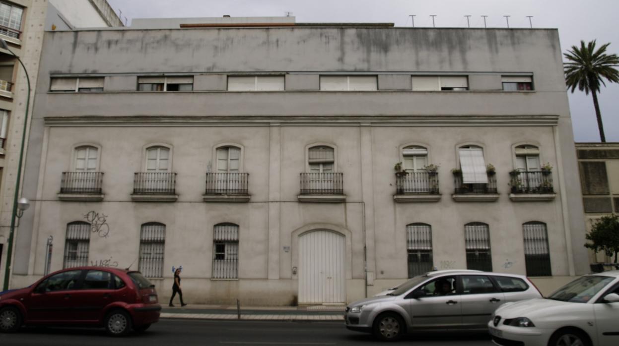 Imagen de las viviendas de la calle María Auxiliadora donde se efectuarán las obras de rehabilitación sostenible