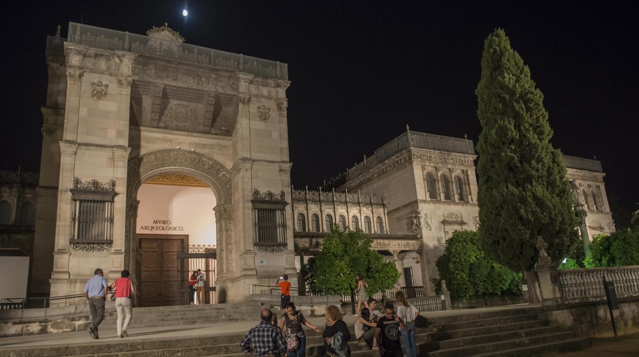 El Museo Arqueológico, en una edición de la Noche en Blanco