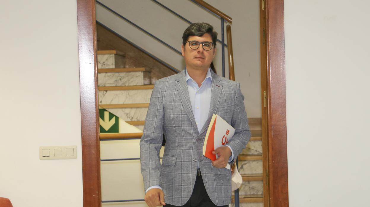 Álvaro Pimentel, portavoz de ciudadanos