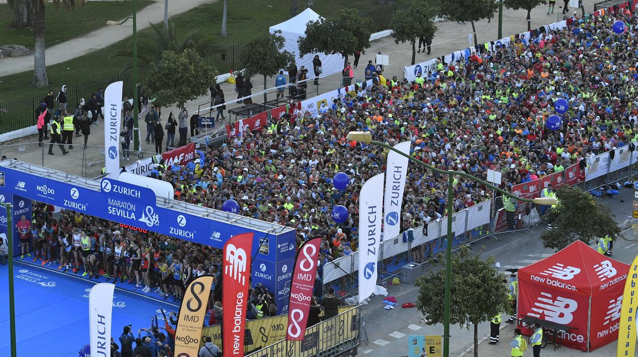 A falta de seis meses, ya hay inscritos unos 5.500 participantes para el Zurich Maratón de Sevilla