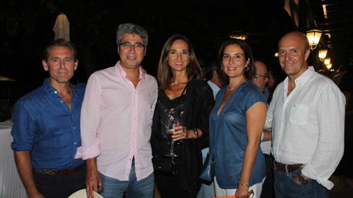 Antonio García, Ernesto Pereira Delgado, Silvia Gómez, Beatriz Marcuello y Javier Rodríguez Roncero