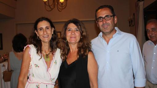 Mercedes Guinea, Rocío Aletta y Francisco Bravo