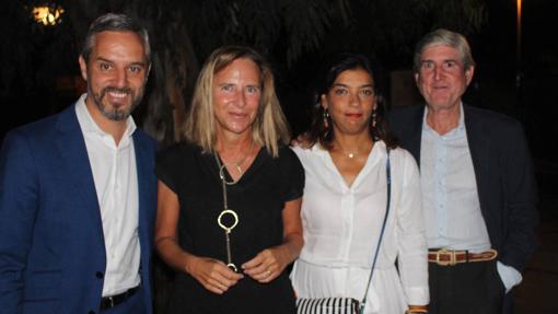 Juan Bravo, María del Mar Clavero, Myriam del Campo y Javier Aguirre