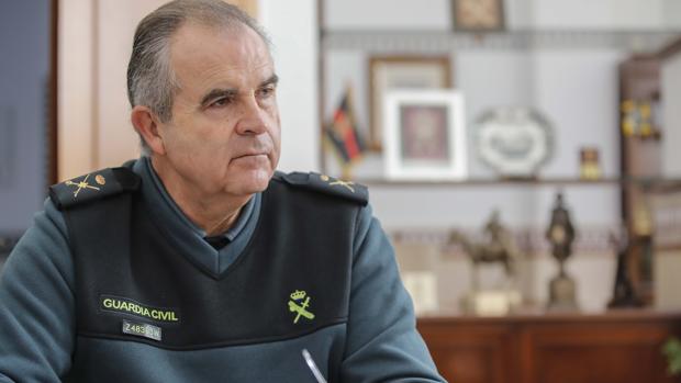 El jefe de la Guardia Civil en Andalucía cesa el 2 de octubre tras dos años y medio en el cargo