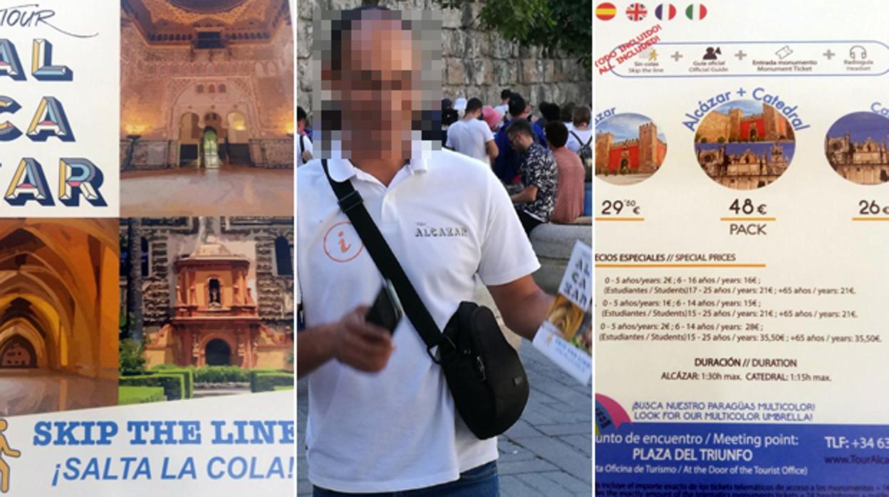 Ejemplos de ofertas en las que se evita hacer cola al visitante del Alcázar de Sevilla