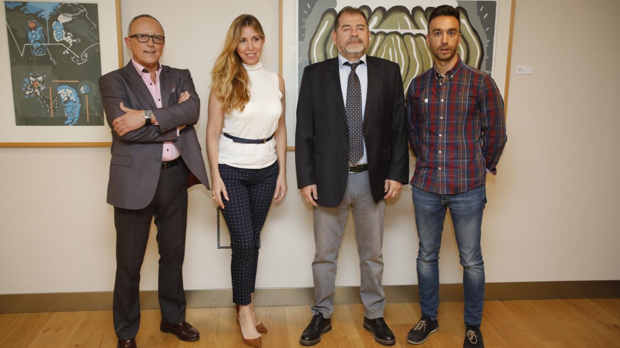 Miguel Doña, Pilar Kraan, Antonio Casaubón y Pablo Poo