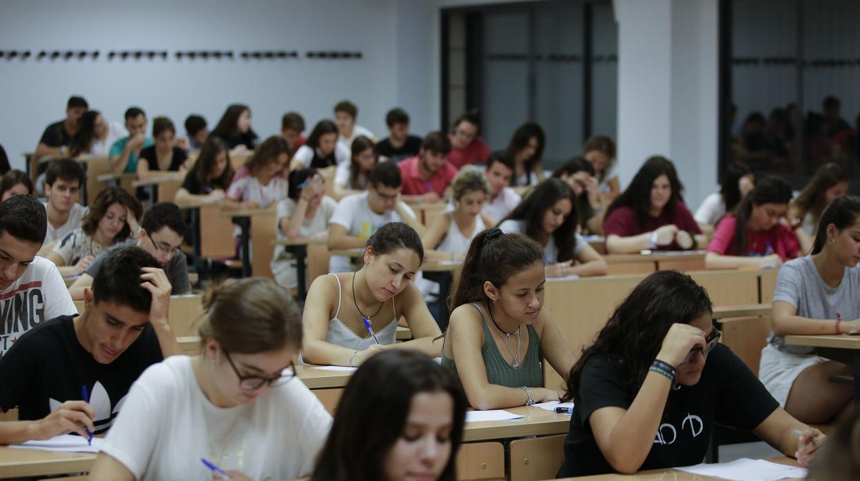 Estudiantes en la Universidad