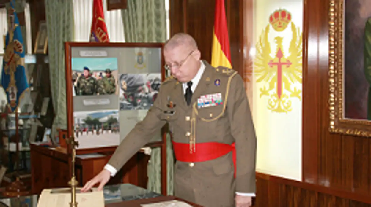 El general de división Luis Cebrián Carbonell en una imagen de archivo