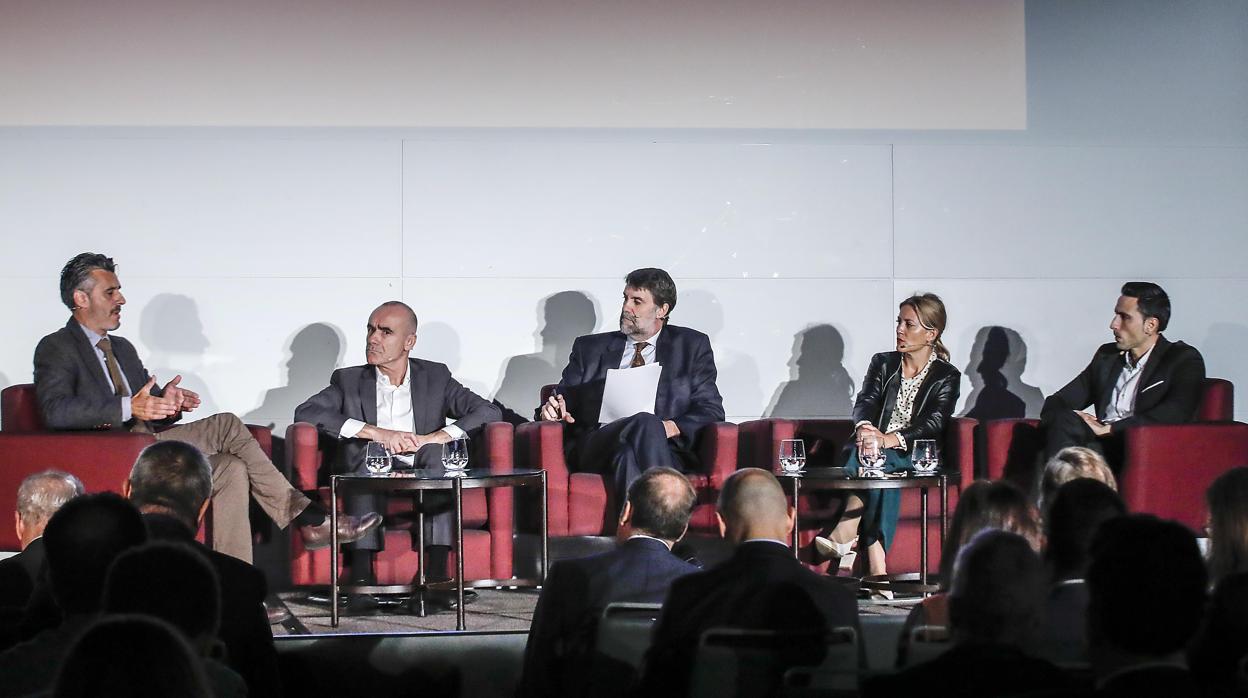 José Luis Córdoba, Antonio Muñoz, Javier Rubio, Mabel Cajal y Manuel Lara