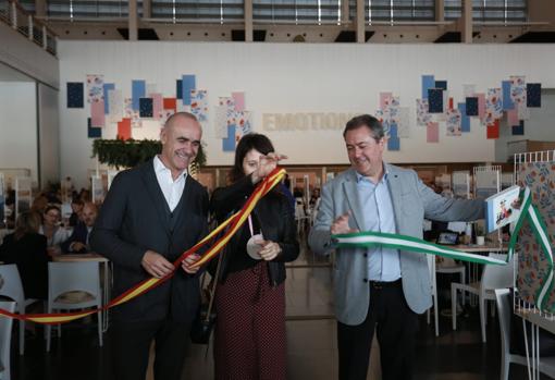 Inauguración de la cita en el pabellón de la Navegación