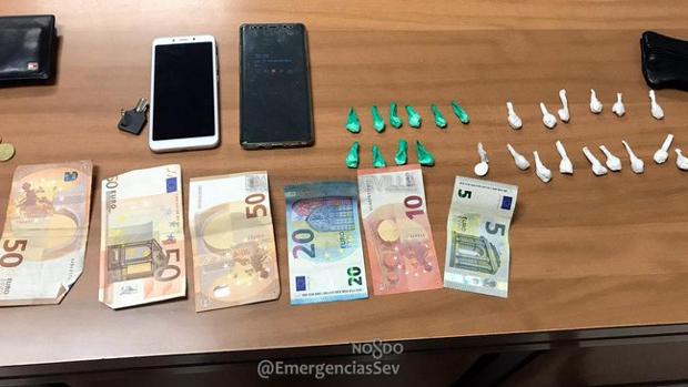 Detenido por vender cocaína a través del sistema «telecoca» en el centro de Sevilla
