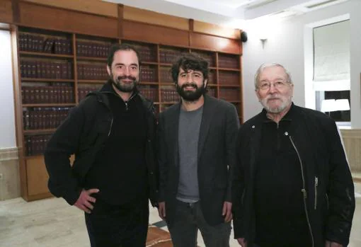 Gregor Acuña-Pohl, Carlos Violadé y Justo Ruiz