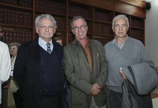 Juan Suárez, Antonio Pérez y Antonio Herrero