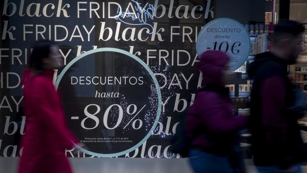 Los andaluces gastarán una media de 257 euros en compras por el Black Friday