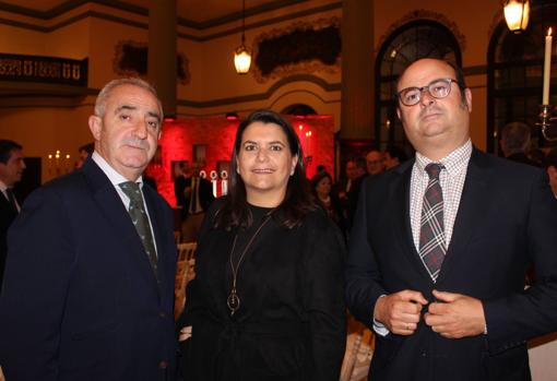 Felipe Leal, Vanesa Suárez y Diego Ruiz de Terry