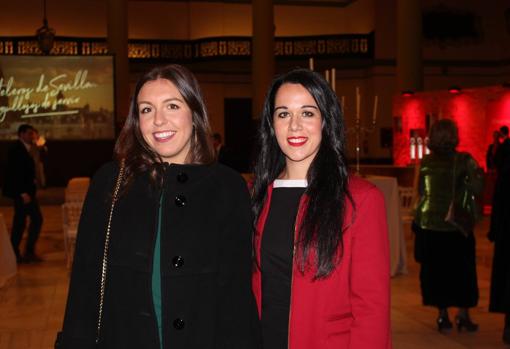 Beatriz Fernández y Lorena Madroñal