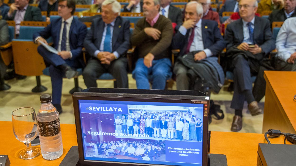 Asamblea de la plataforma Sevilla Ya