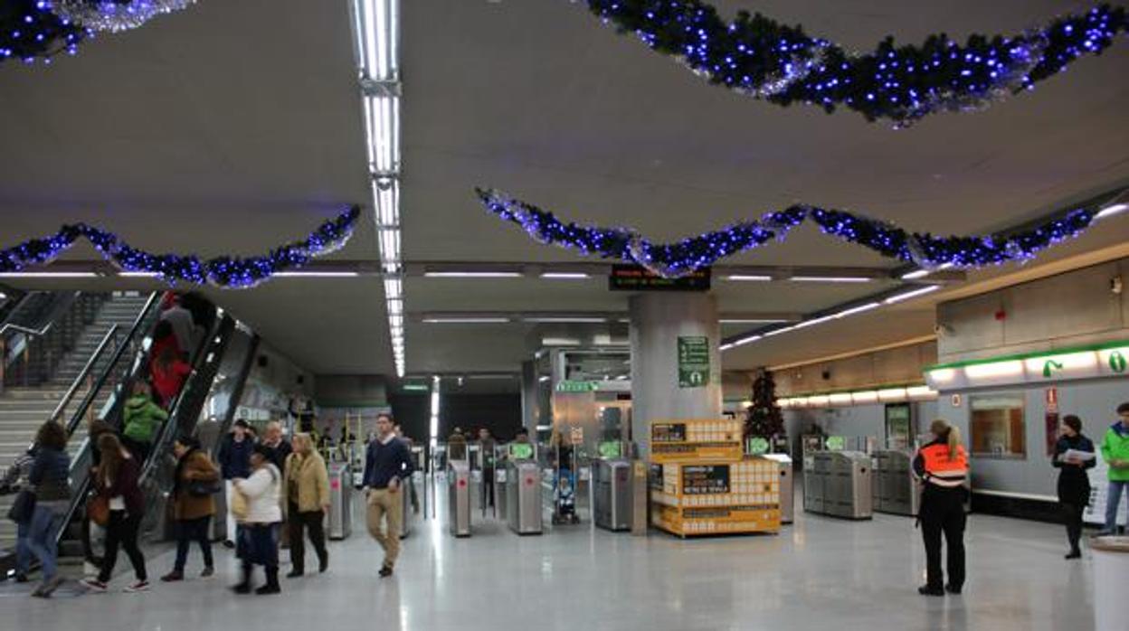 El Metro de Sevilla ofrecerá servicio el día 31 de diciembre