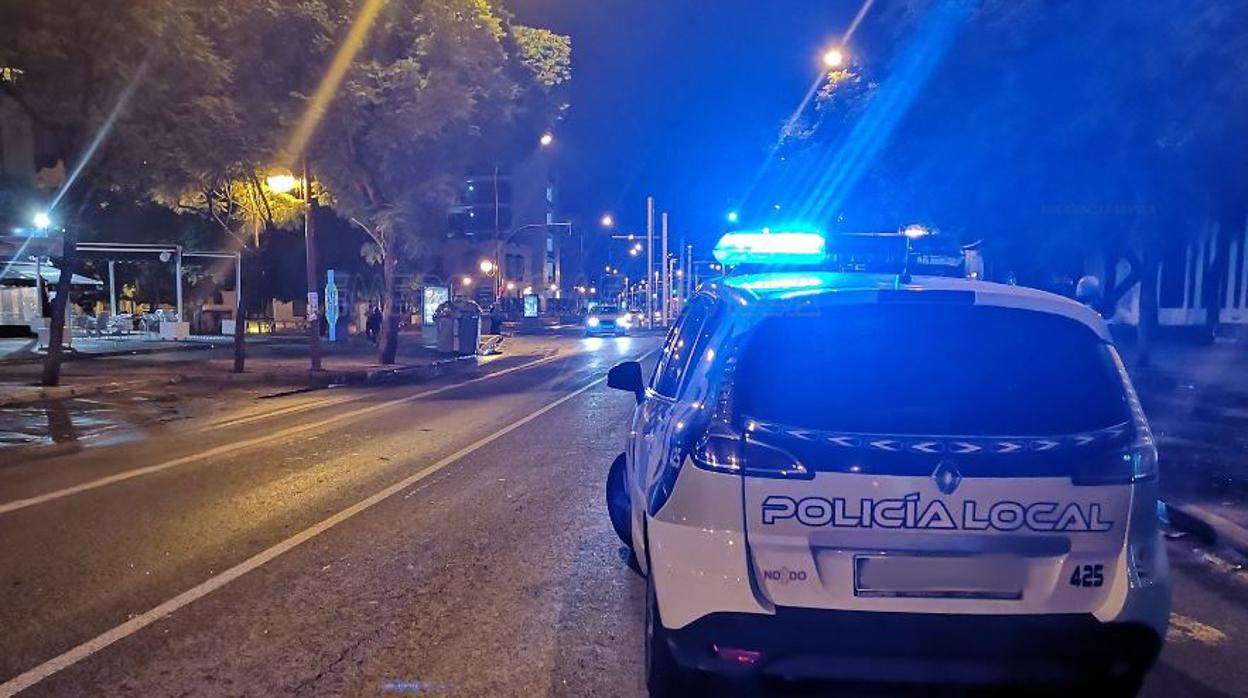 Una patrulla de la Policía Local de Sevilla