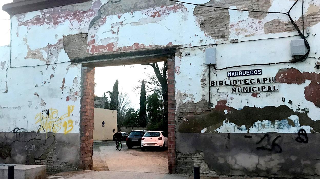 Calle donde se produjeron los hechos, en el barrio de San Jerónimo