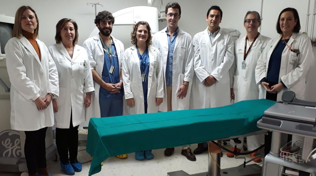 Profesionales de la Unidad de Dolor Crónico el Hospital de Valme