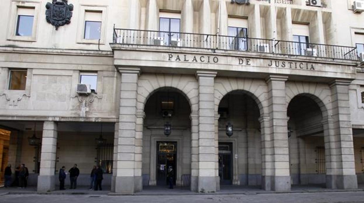 El Palacio de Justicia que alberga la Audiencia de Sevilla