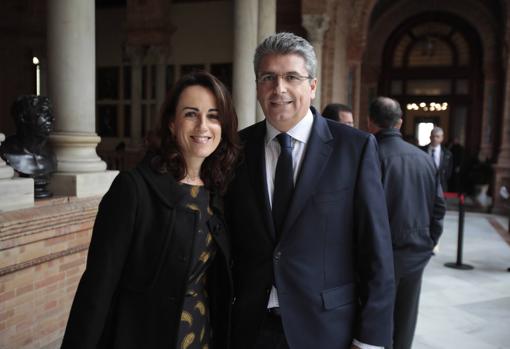 Rosario Olaegui y Antonio García Preciados