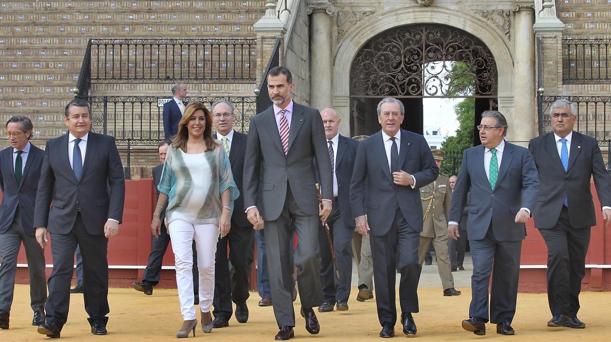 El Rey Felipe VI ya entregó los premios de la Maestranza en 2015 Raúl Doblado