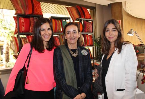 Graciela de la Morena, Pizco Ybarra y Ana Pacheco