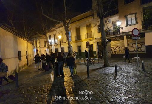 Turistas en el Centro de Sevilla