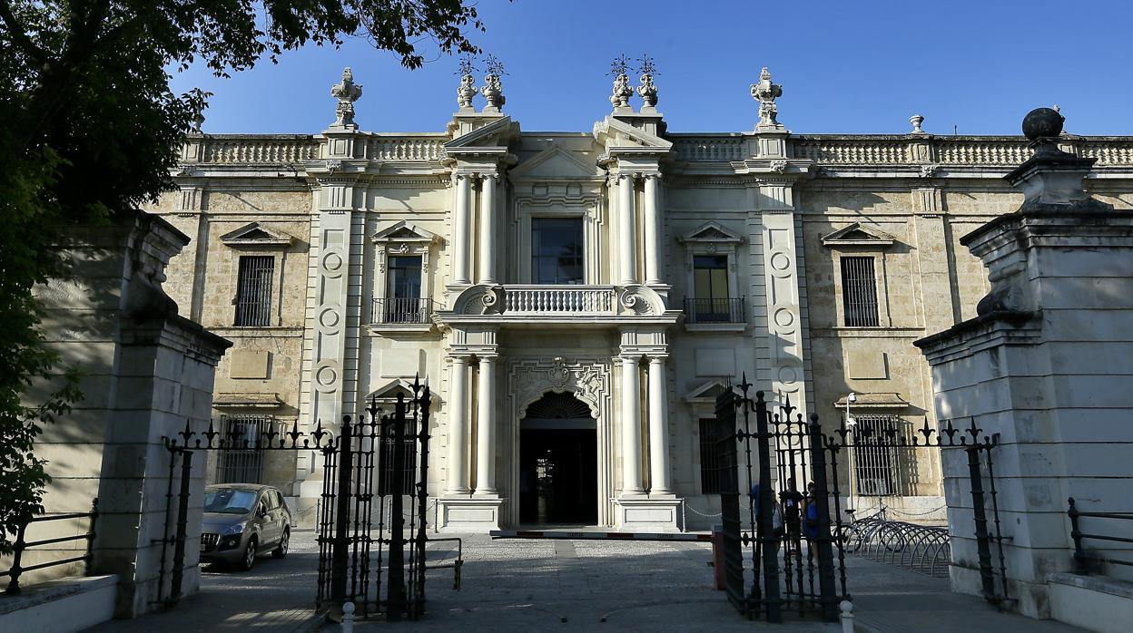 Fachada de la Universidad de Sevilla