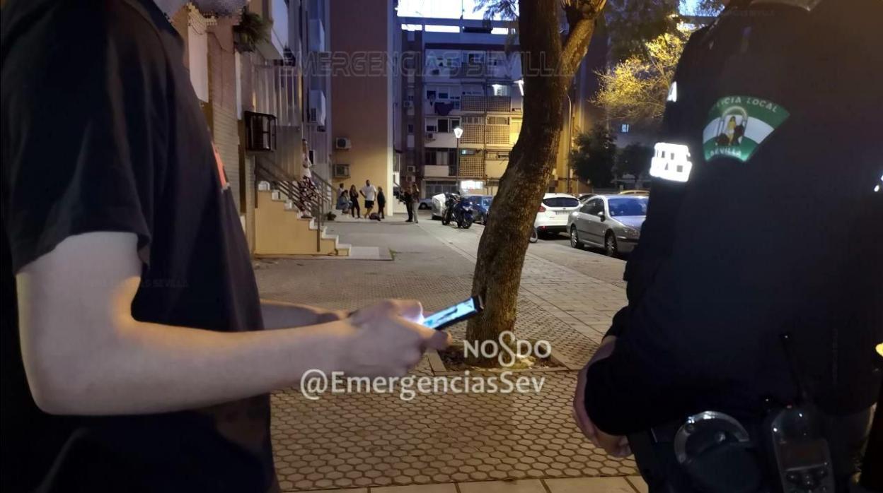 Imagen difundida por los agentes municipales en relación con la identificación del joven autor de los bulos