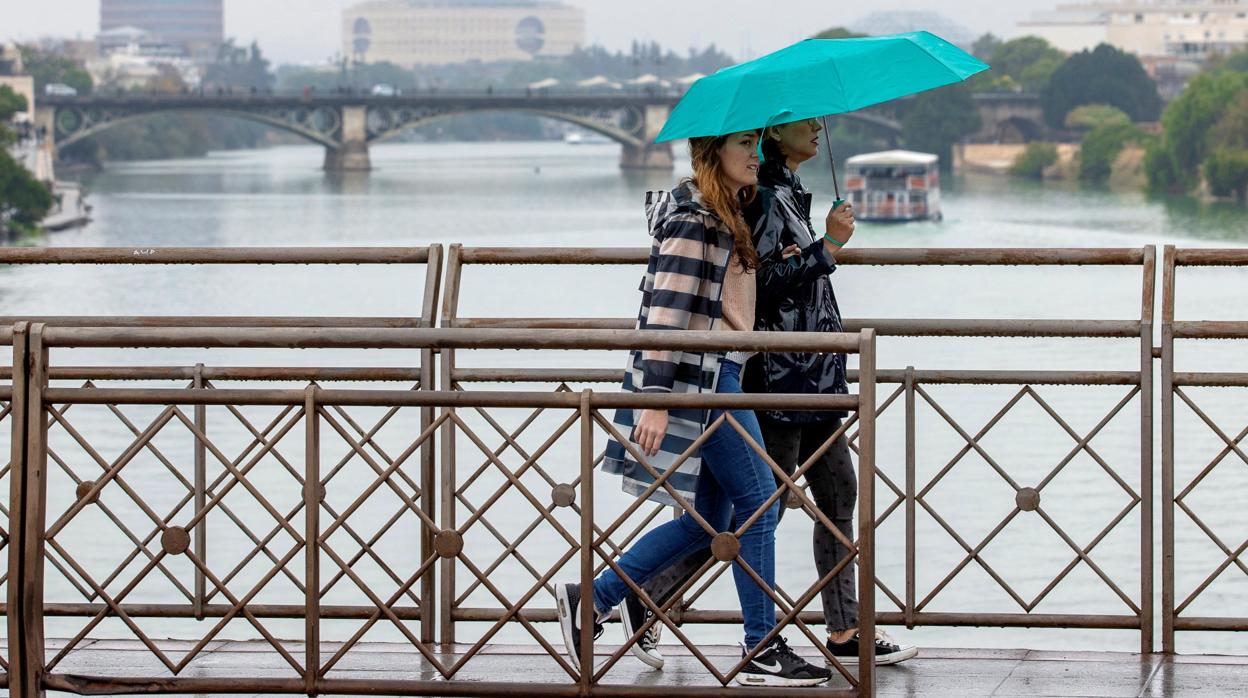 Se esperan precipitaciones en la capital hispalense para este fin de semana