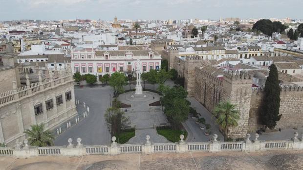 Coronavirus en Sevilla: la ciudad vacía a vista de pájaro