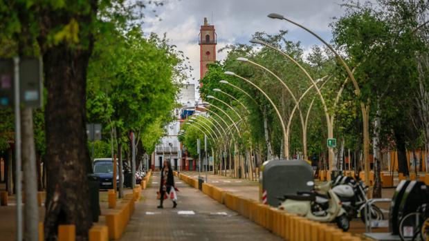 Ruta en moto por la Sevilla del coronavirus