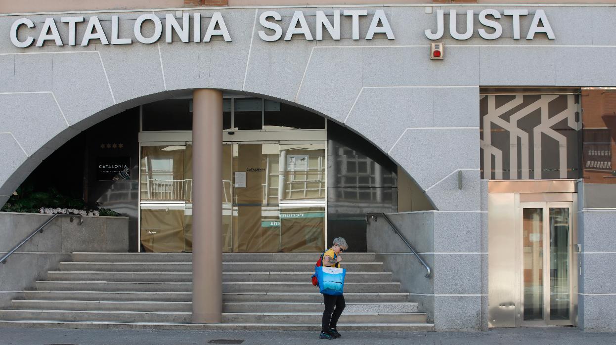 Fachada del hotel Catalonia Santa Justa, uno de los que ha abierto ya