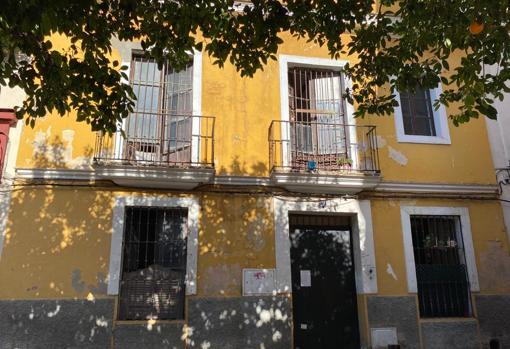 La casa de la calle Mendoza Ríos, que está okupada