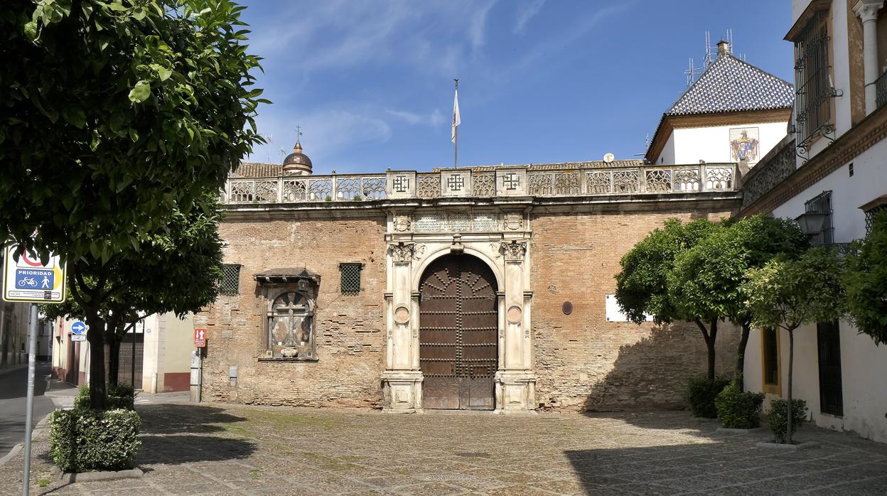 Puerta principal de la Casa de Pilatos, en Sevilla