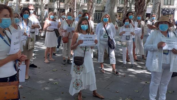 Los guías oficiales de Sevilla protestan contra el intrusismo