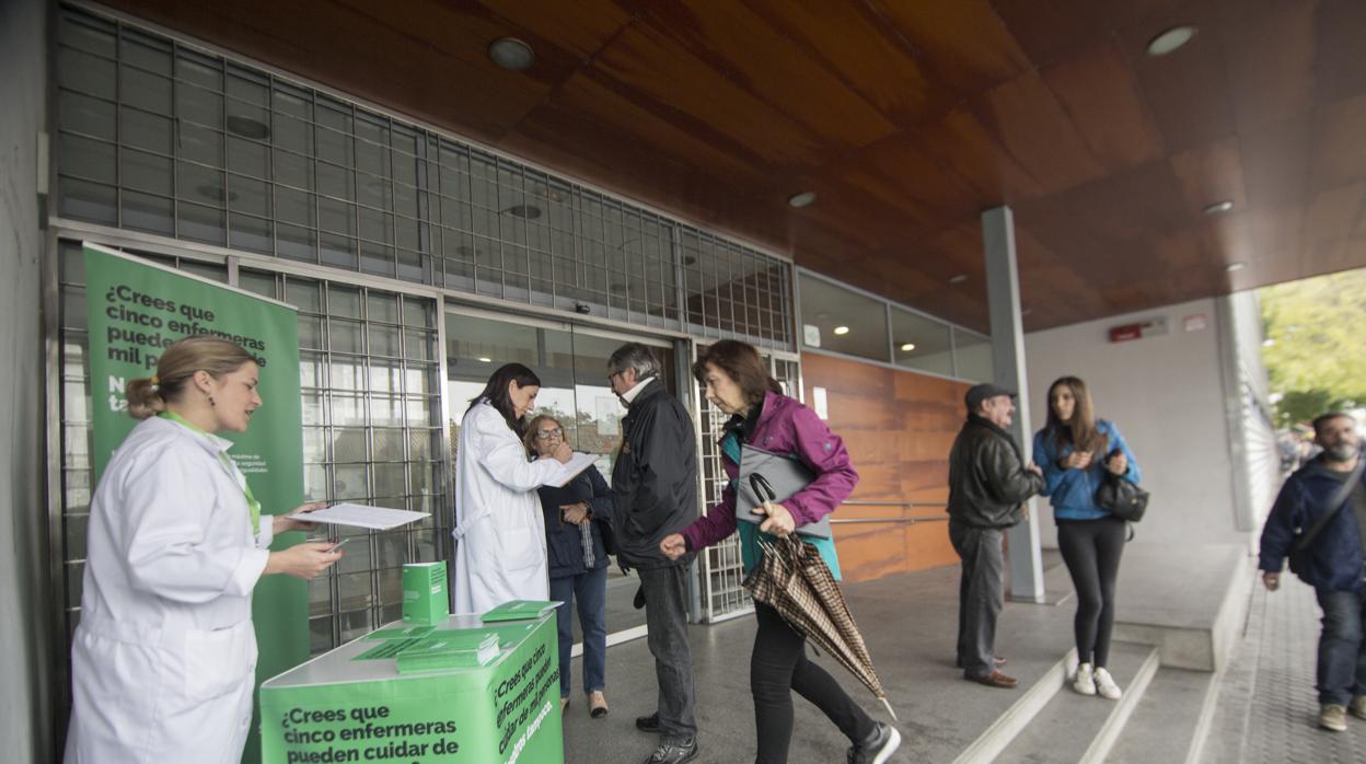 El centro de salud de la Ronda Histórica, donde ha sido destituido el director