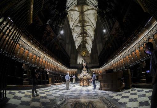 Una imagen del interior de la Catedral de Sevilla